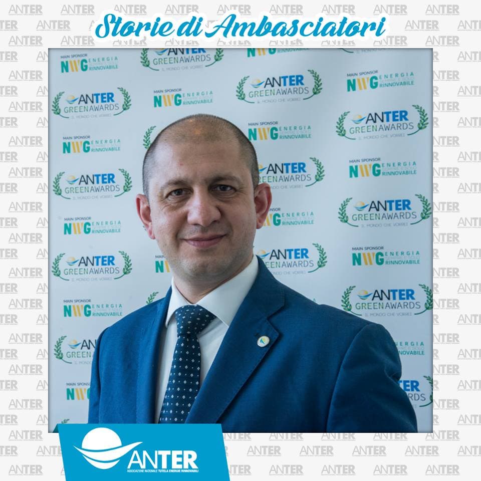 Salvatore Riccardo, ambasciatore Anter | Anter Italia