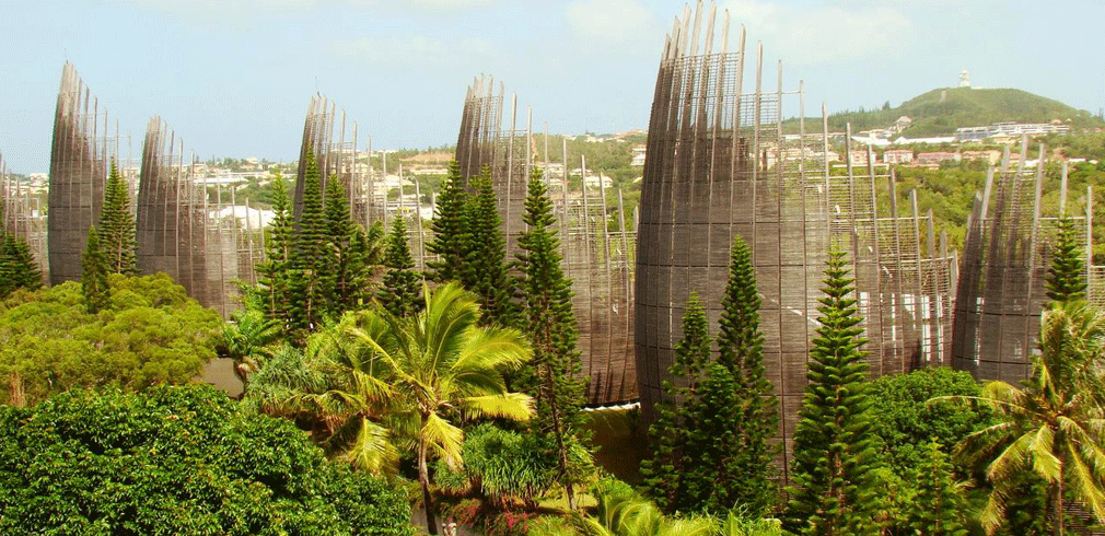 centro culturale Jean-Marie Tjibaou di Renzo Piano