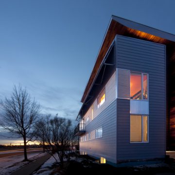 Casa solare passiva - Edmonton (Canada)
