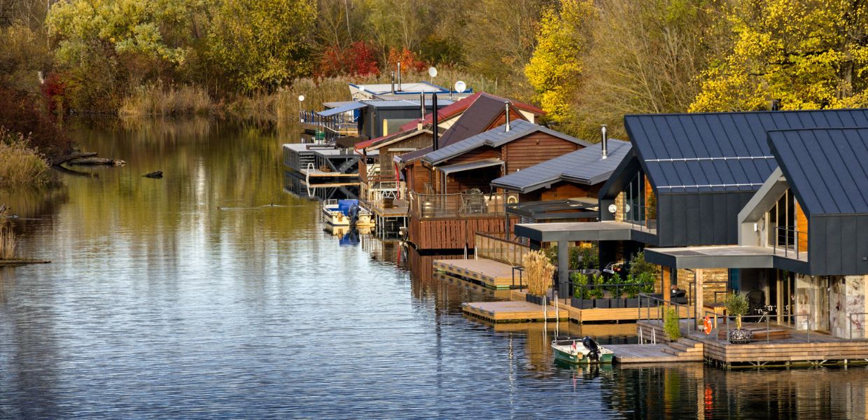 houseboat case galleggianti